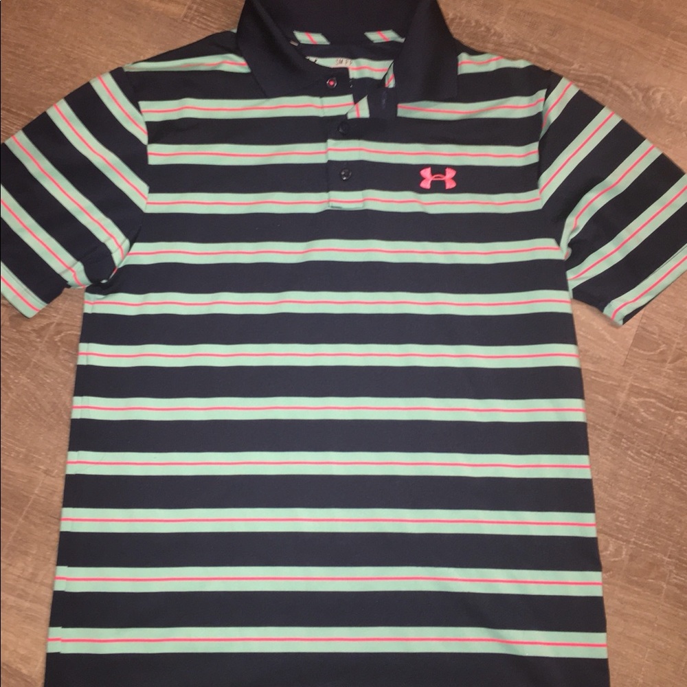 Under Armour Stripe Mix-Up Polo